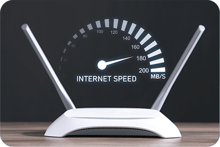 Continuous high-speed connectivity across global routes